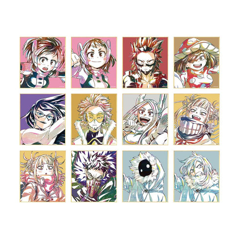 『僕のヒーローアカデミア』トレーディング Ani-Art 第6弾 ミニ色紙 ver.C(単位/BOX)【202508再販】